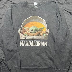 Star Wars Black and Gray Logo Tee